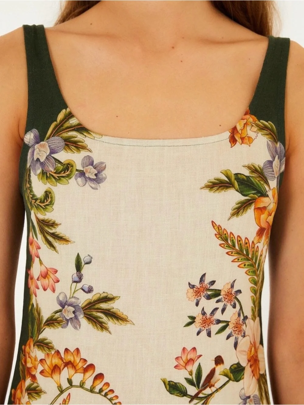 FARM Rio Sand Nature mini dress - Picture 3 of 7